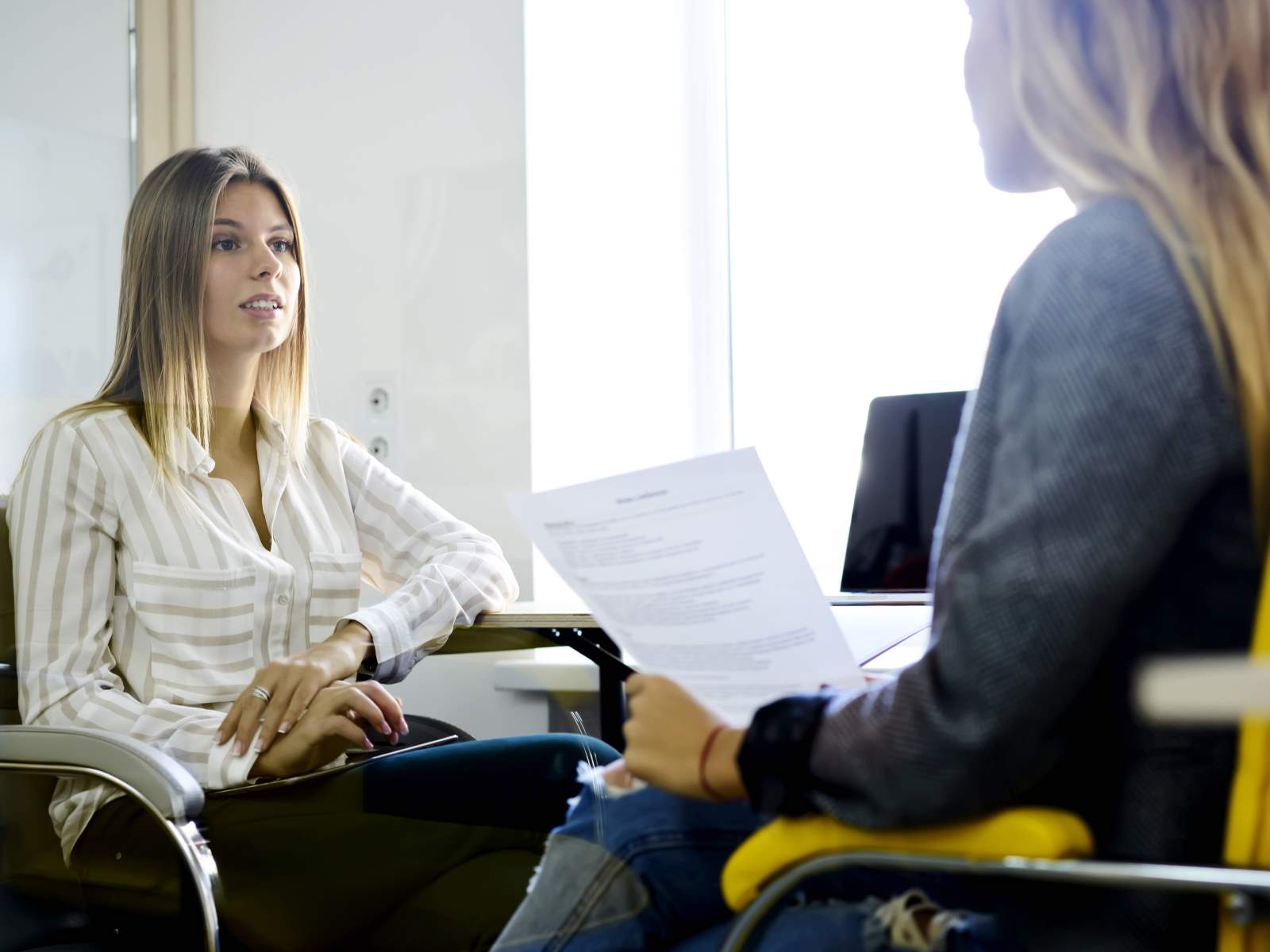 vorstellungsgespraech training